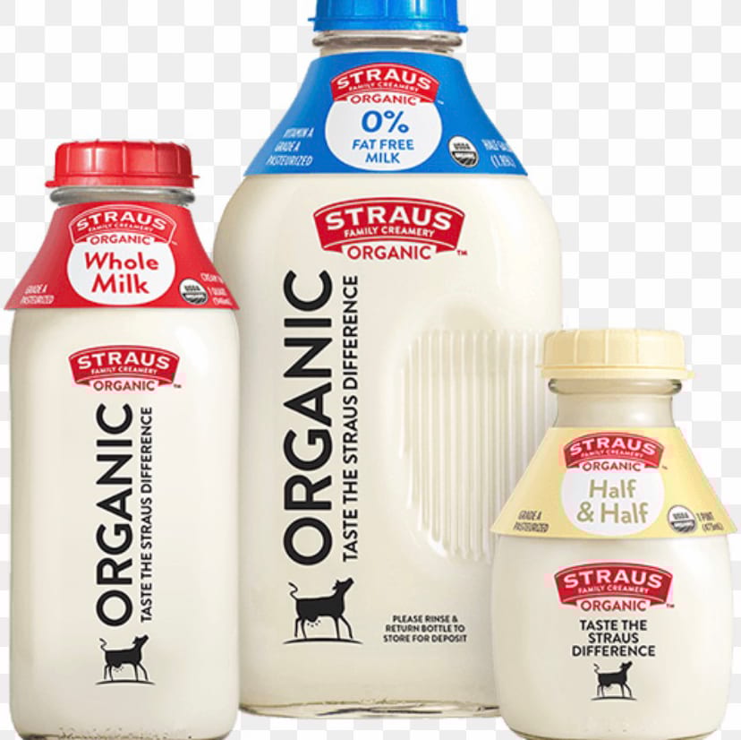 Steam Straus Whole Milk.