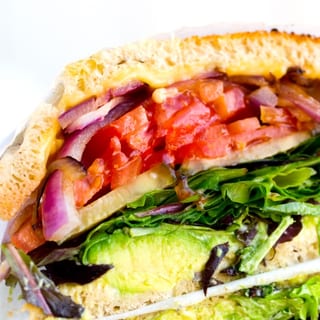 Vegan Grilled Sour Dough Toast