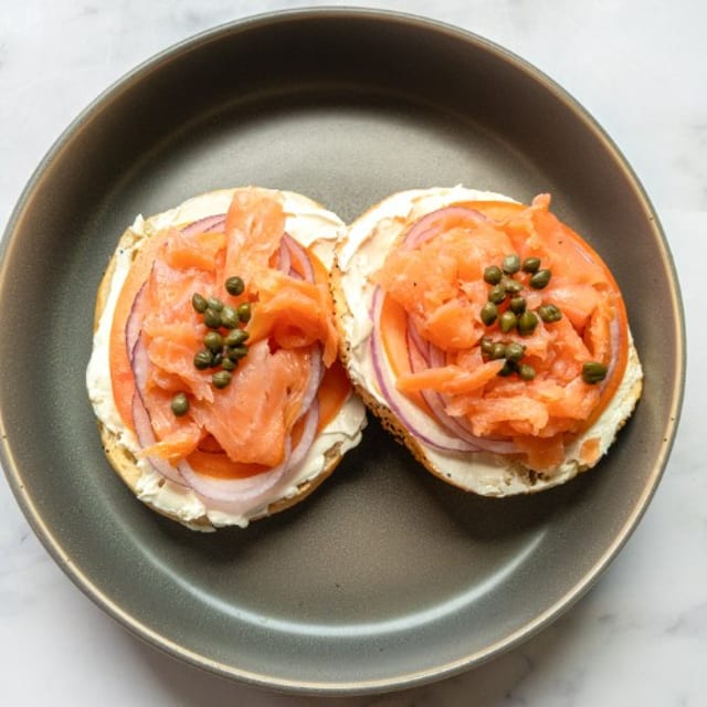 Lox Bagel.