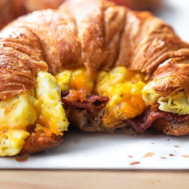 Croissant Sandwich.