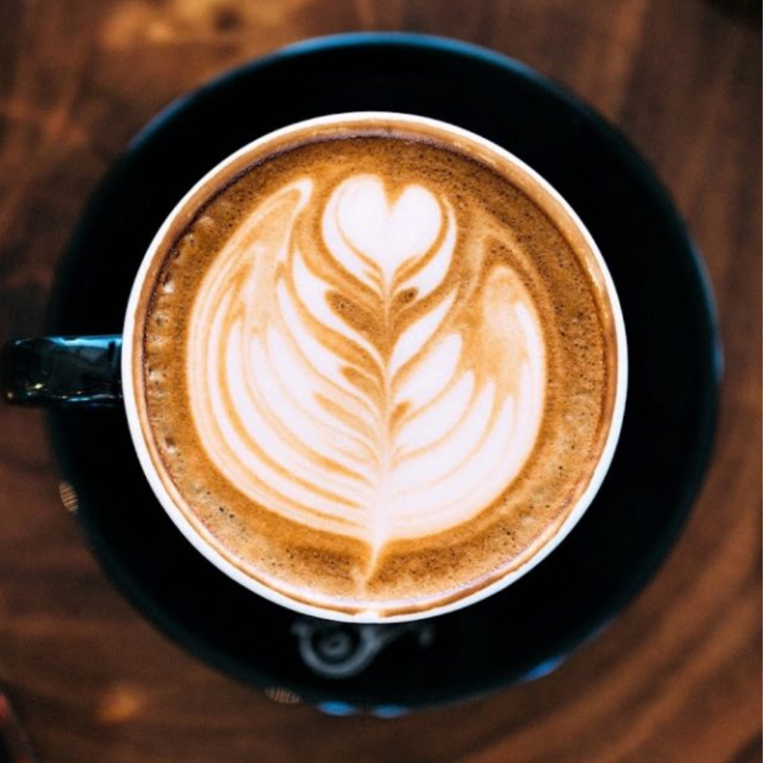 Vanilla / Hazelnut / Caramel Latte.