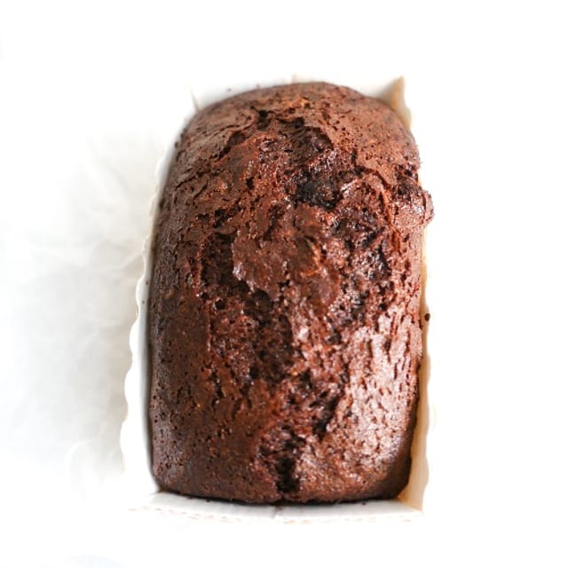 Zucchini Chocolate Loaf (vegan).