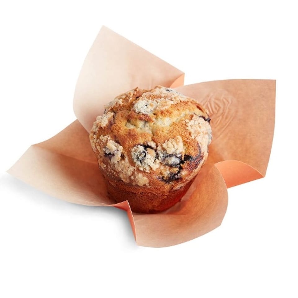 Our famous blueberry muffin