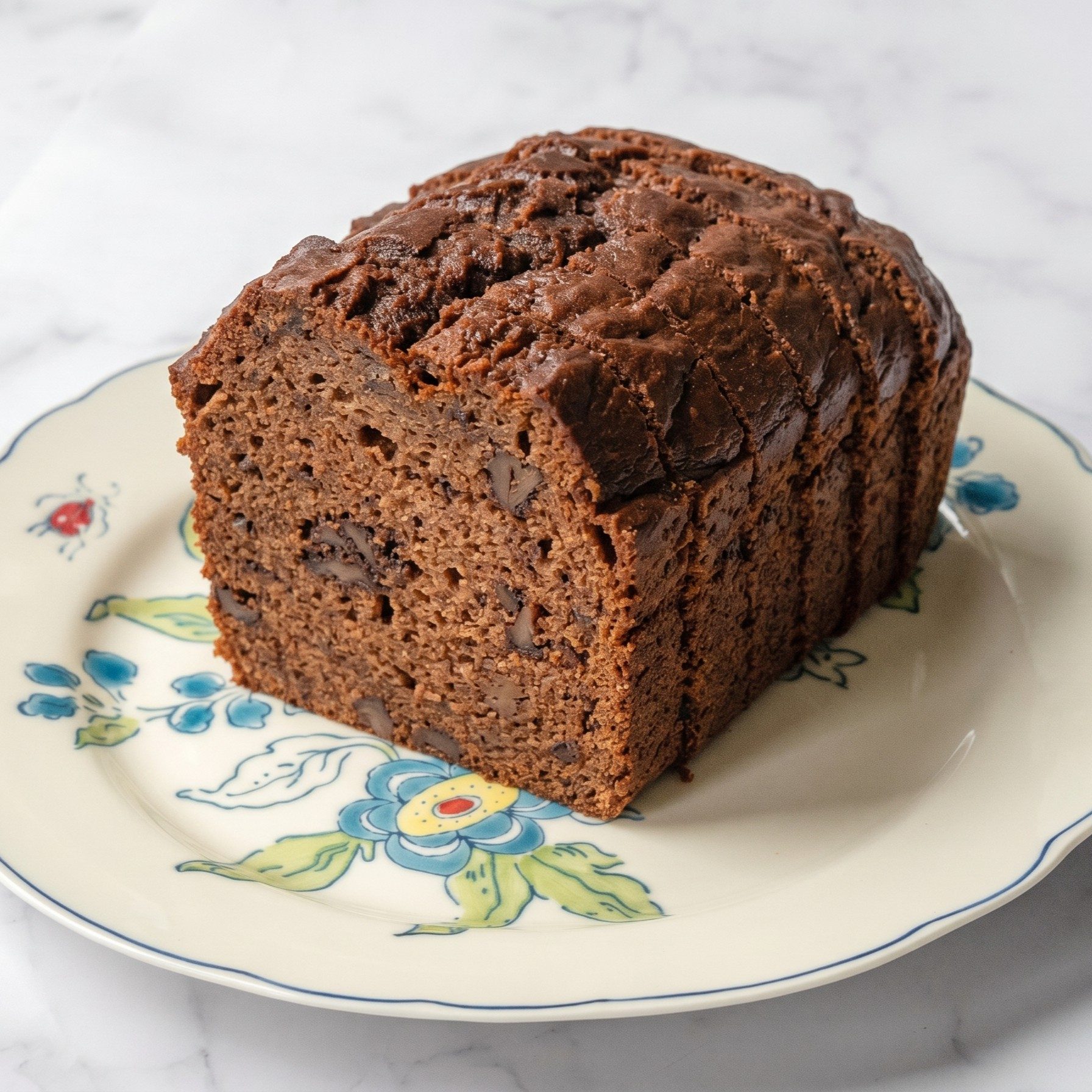 Banana Chocolate Loaf Bread.